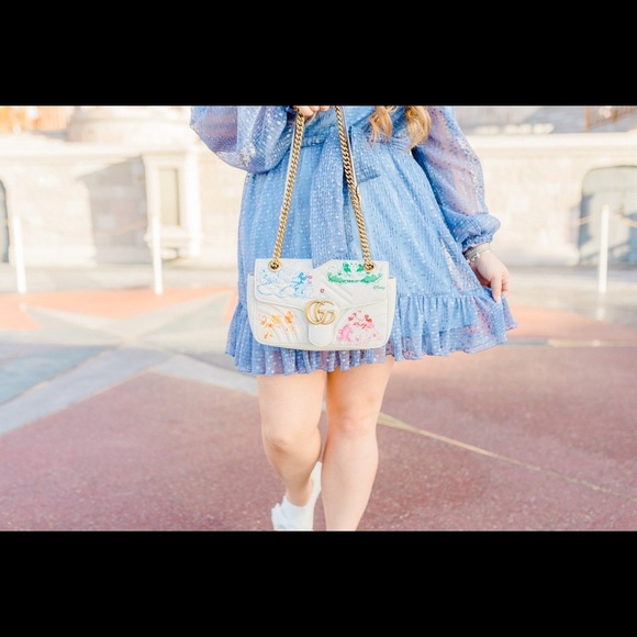 Tularosa Blue Belted Dress - Picture 3 of 7